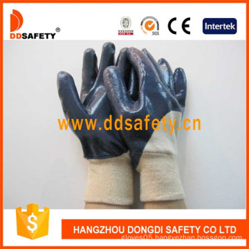 Cotton with Blue Nitrile Glove-DCN306